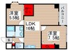 大島レジデンス北小金 2LDKの間取り