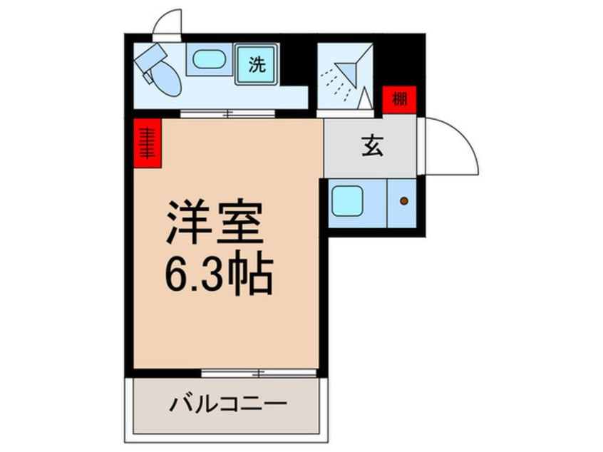 間取図 ラ・メゾンデュボヌール新大塚