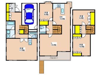 間取図 国分寺市富士本１丁目戸建住宅