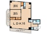 コロネ－ド春日(3－11F) 2LDKの間取り
