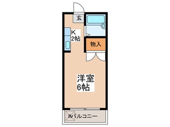 間取図 ジュネス昭島