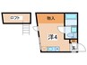 Confort横浜妙蓮寺 1Rの間取り