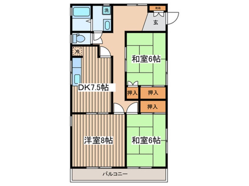 間取図 桝谷邸