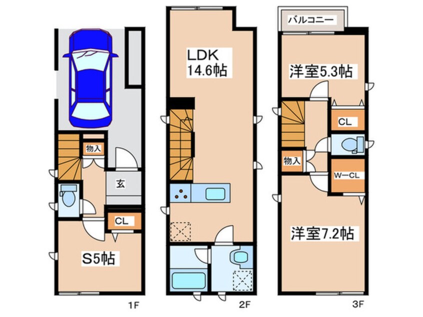 間取図 Kolet茅ヶ崎#03