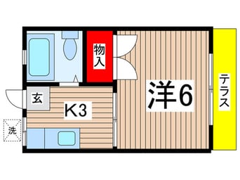 間取図 ハイツリバーサイド