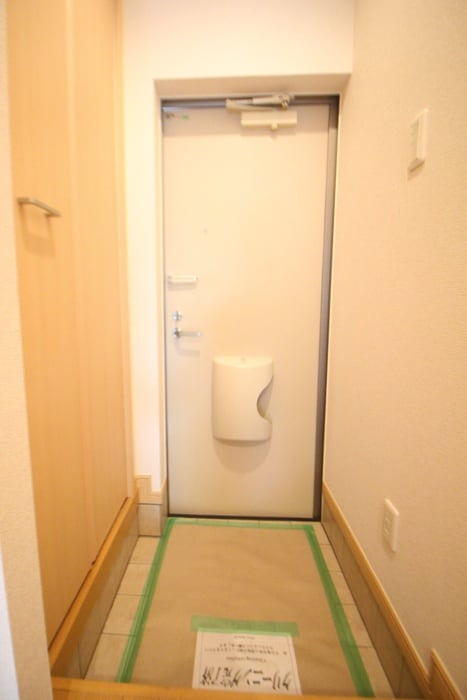 玄関 シャルマン麻溝台