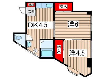 間取図 第一広田マンション