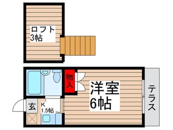 間取図 ホワイトヒルズ