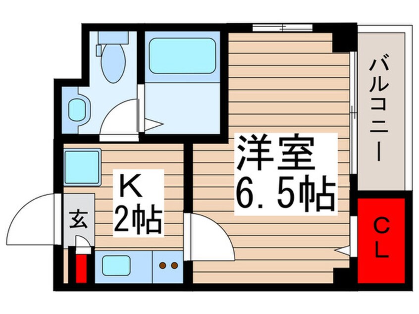 間取図 ア－バヒルズ梅島