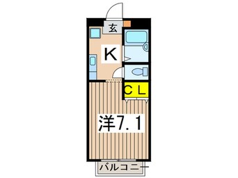 間取図 マックス　コート