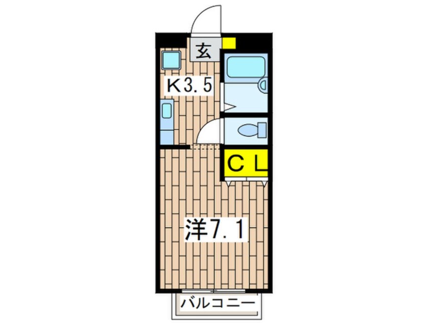 間取図 マックス　コート