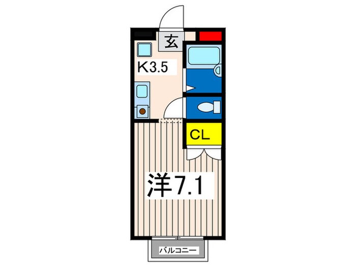 間取り図 マックス　コート