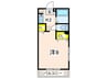 Casa de Estrellta 1Kの間取り
