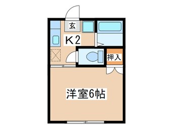 間取図 ヴィラコート相模が丘