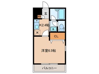 間取図 シャトル内田