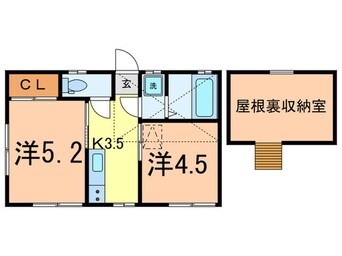 間取図 フラットBM