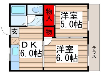 間取図 ファミーユ佐津間