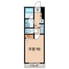 モナーク ムサシノ 1Kの間取り