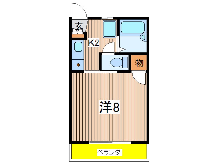 間取図 ハイツユニティ