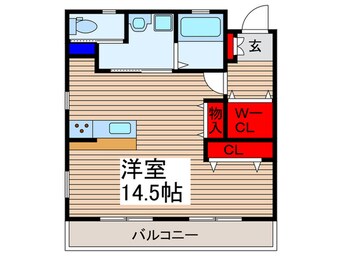 間取図 アヴィル旭町Ⅱ