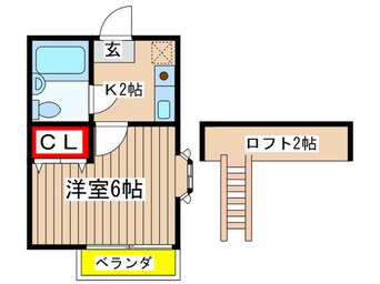 間取図 グリ－ンヒルズⅢ