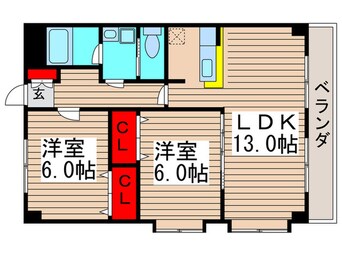 間取図 ガ－デンアネックス