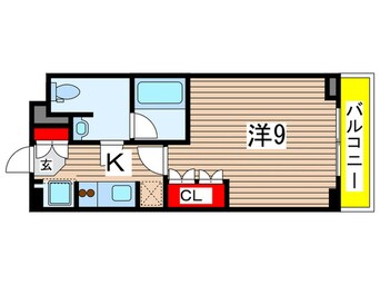 間取図 パ－クアクシス千葉新町