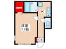 クレドシャンテ立川 1Kの間取り