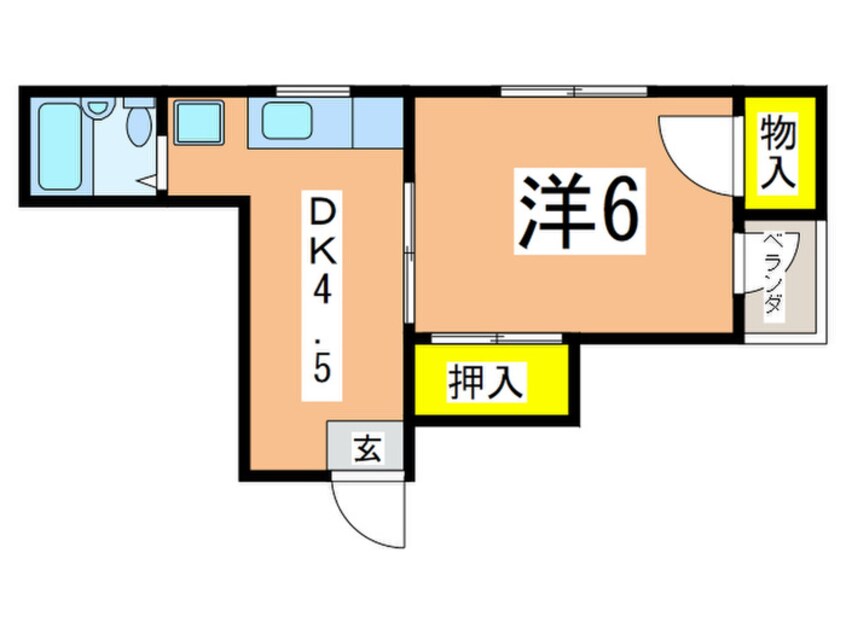 間取図 ハイツマキ