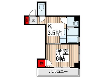 間取図 コーポタカオ