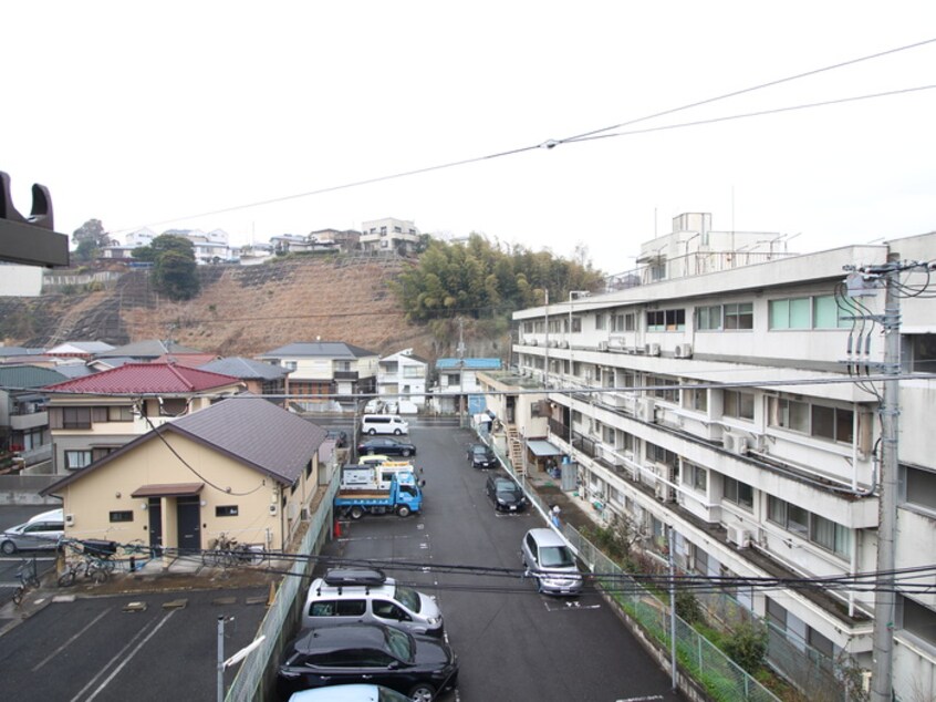 室内からの展望 メープルハイツ