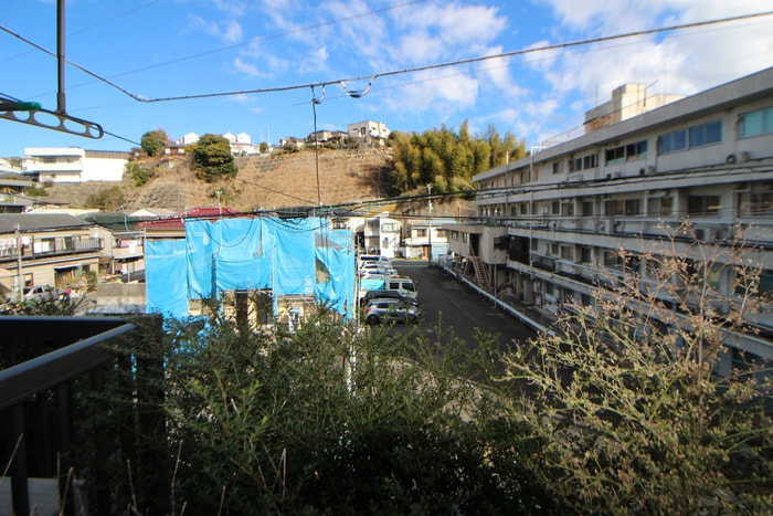 室内からの展望 メープルハイツ