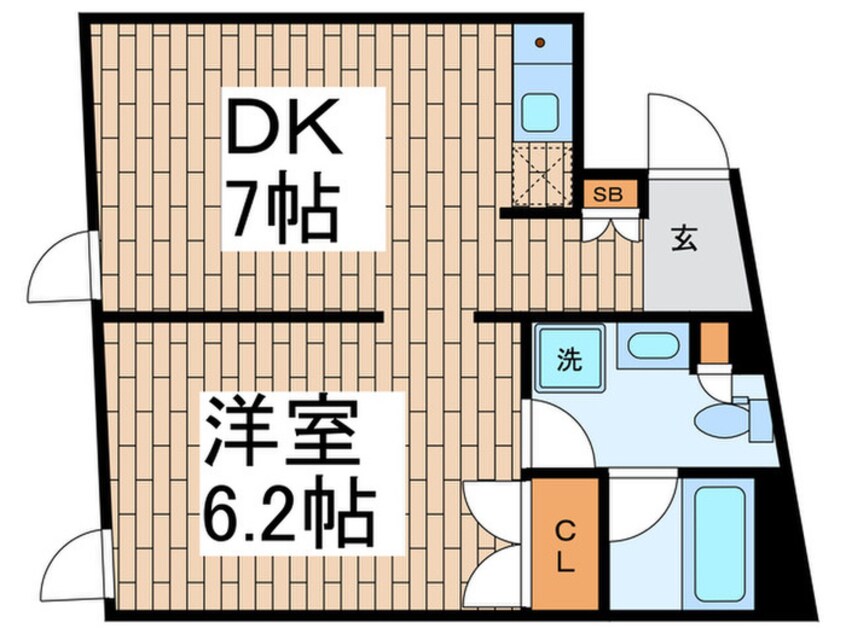 間取図 サタケドリームコート