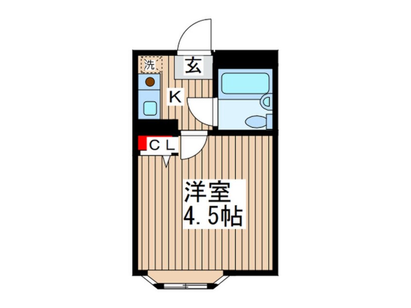 間取図 リバティ－松戸