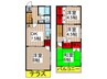 パ－クハイムA 4DKの間取り