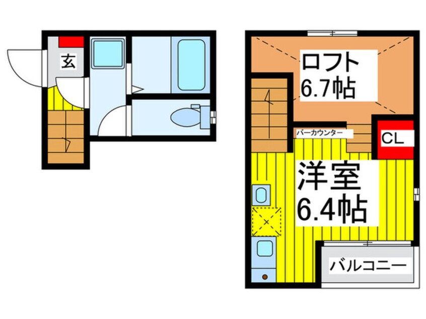 間取図 RadIAnce与野本町