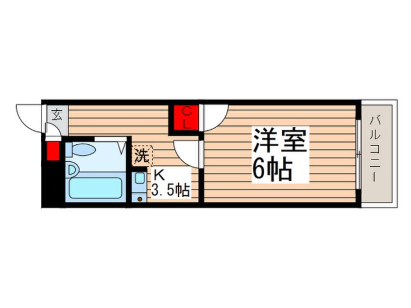 間取図 サンライズハイツ
