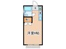 エステート京塚 1Rの間取り