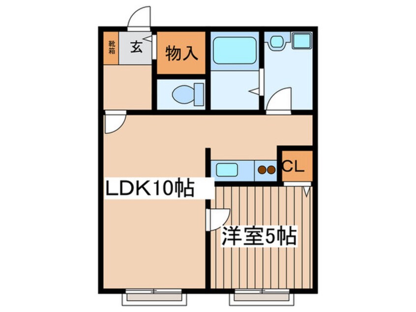 間取図 エステート京塚