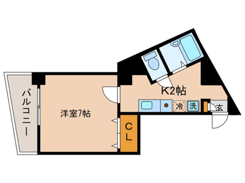 間取図 リンクウエスト