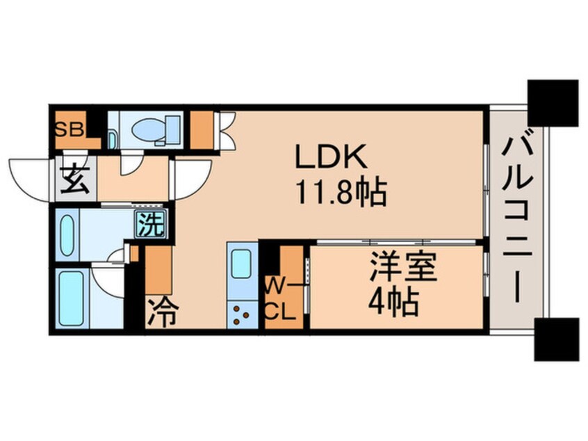 間取図 オーパスレジデンス銀座イースト