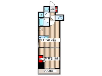 間取図 ＣＲＥＡＬ錦糸町