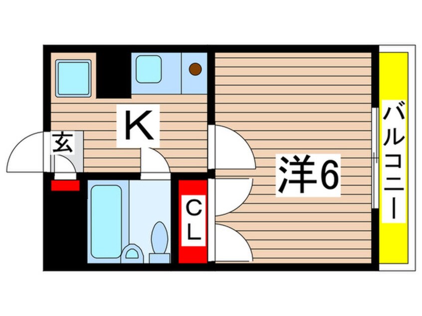 間取図 ニッシンビル