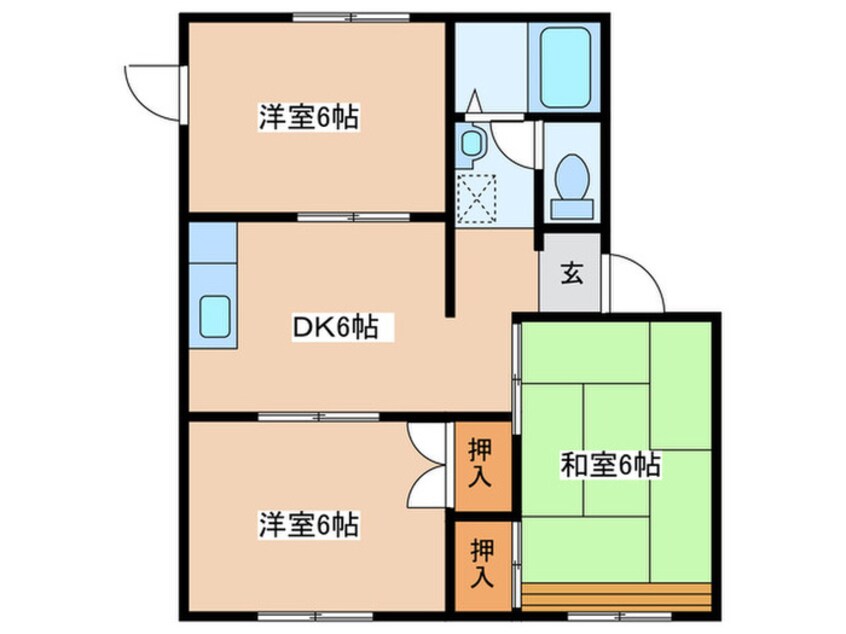 間取図 コートリヴェール