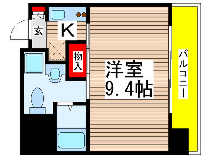 間取り図 マリンパレス登戸