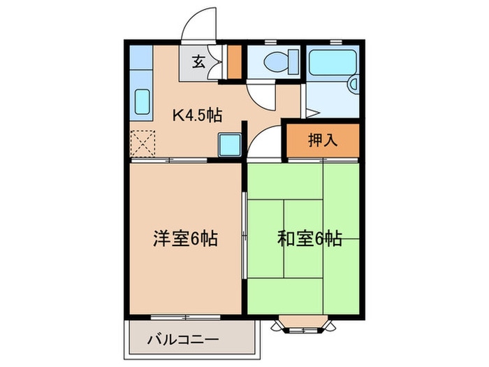 間取り図 ハイツ五十嵐