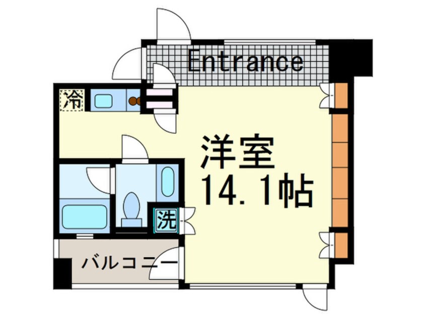 間取図 パ－クアクシス渋谷神南