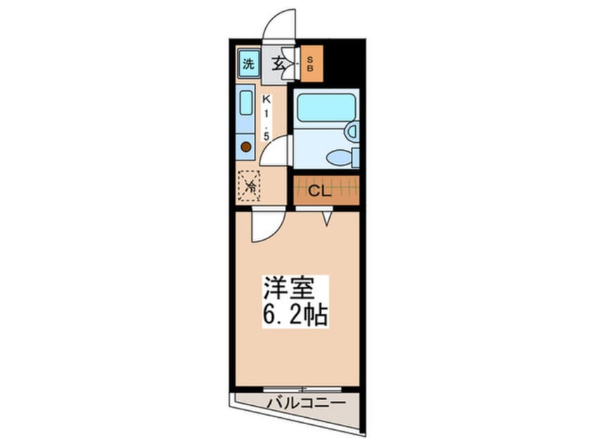 間取図 熊谷ビル