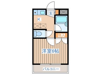 間取図 コンコルディア阿佐ヶ谷