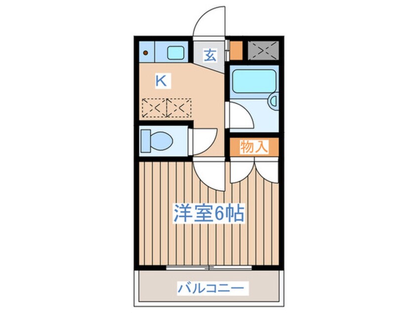 間取図 コンコルディア阿佐ヶ谷